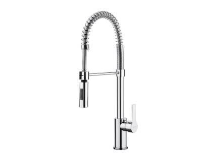 Baterie de bucatarie Smeg MIDR55CR, crom, extractibil