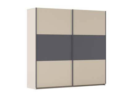 Dulap 218x210x59cm champagne/ gri metalic SAJO