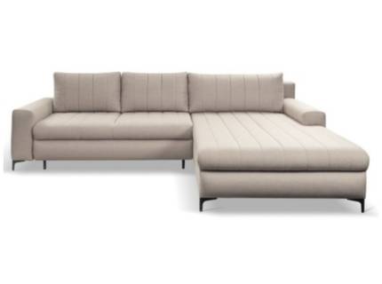 Coltar extensibil MARGO cu lada pentru depozitare, personalizabil 303x212cm