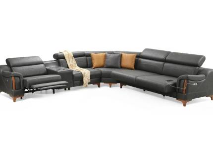 Coltar cu 1 recliner, sezut reglabil si sound system RIO L 