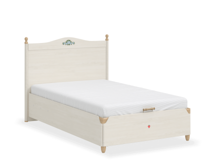 Pat cu lada (120x200cm) FLORA NEW 