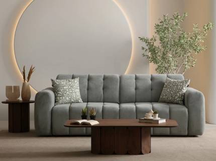 Canapea extensibila electric ENZO cu tetiere reglabile 240x110cm personalizabil