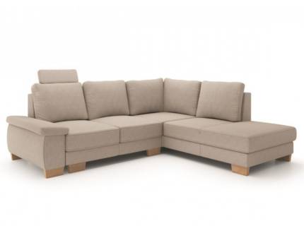 Coltar extensibil CHIVAS L cu cotiera reglabila, personalizabil 253x228cm