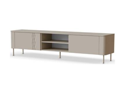 Comoda tv TIRANTE 200x46x40cm casmir, picioare casmir