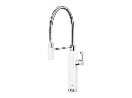 Baterie de bucatarie retro Smeg MDF50WH, alb